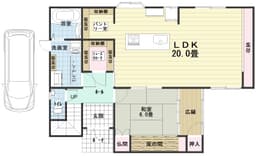 西七条北月読町 中古一戸建て(室内フルリフォーム)の画像